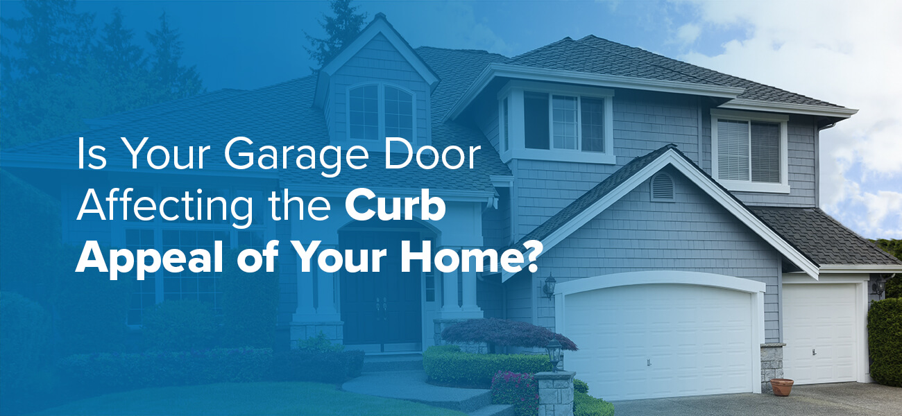 garage door curb appeal of home