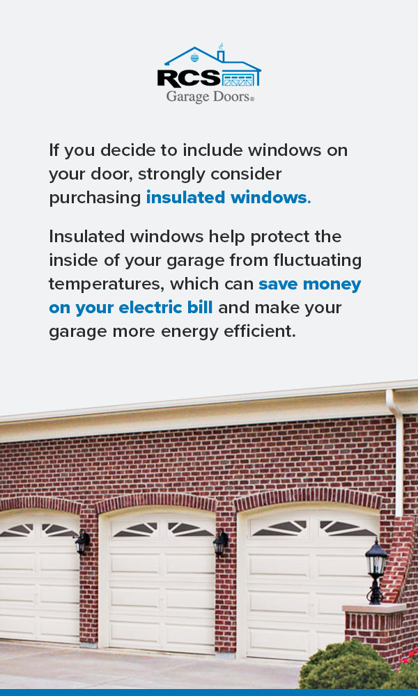 consider purchasing insulated windows